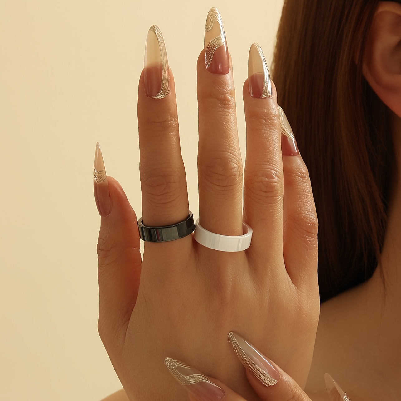 Ceramic Unisex Ring - Modern and Stylish Jewelry